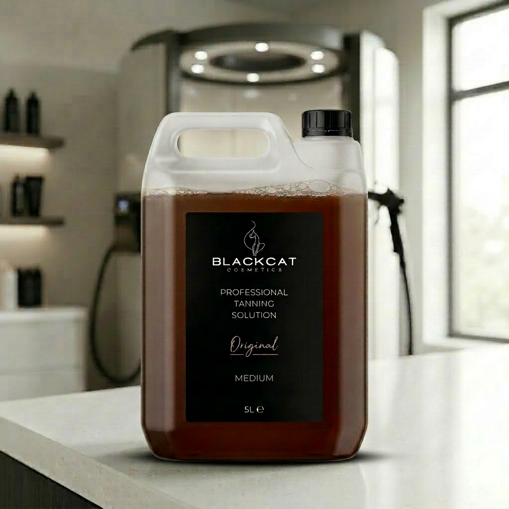 Professional medium spray tan solution 10% DHA 5L salon supply bottle